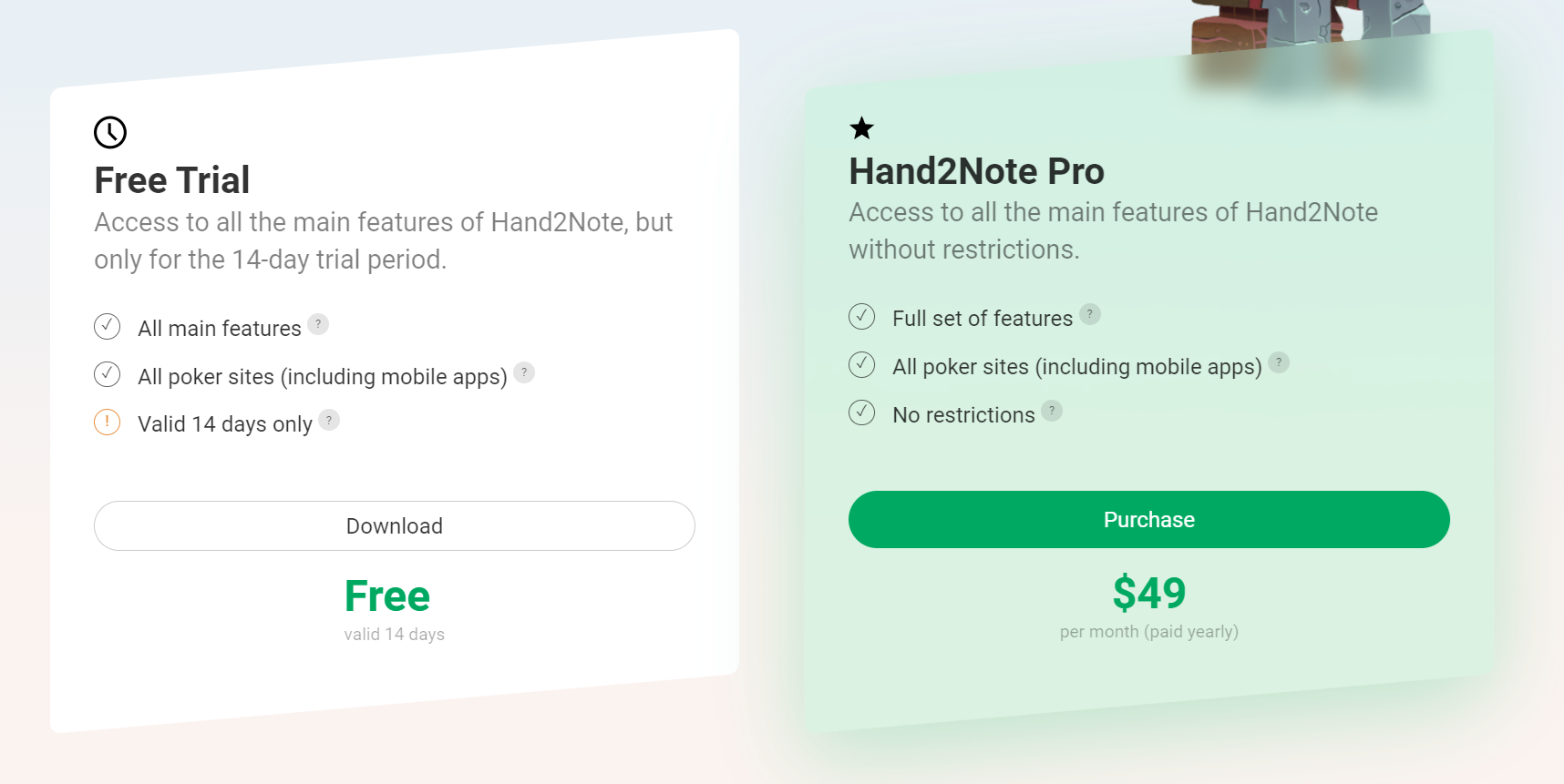 Hand2Note New Pricing Plans