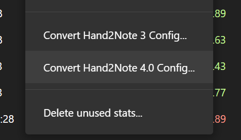 Convert Config
