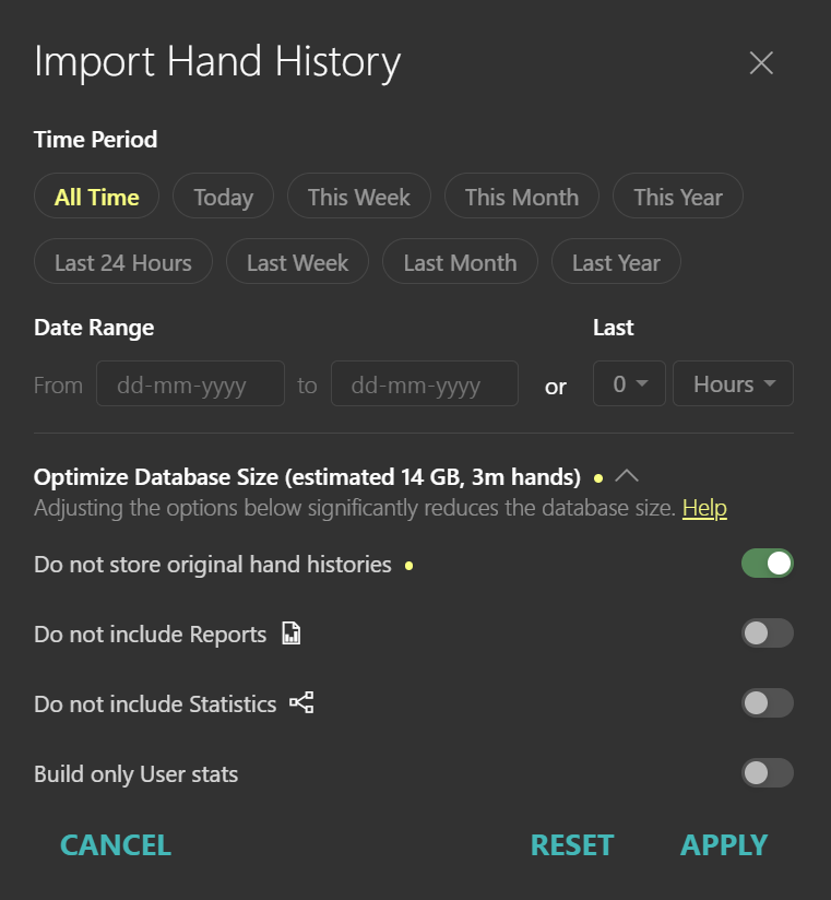 Import From Database