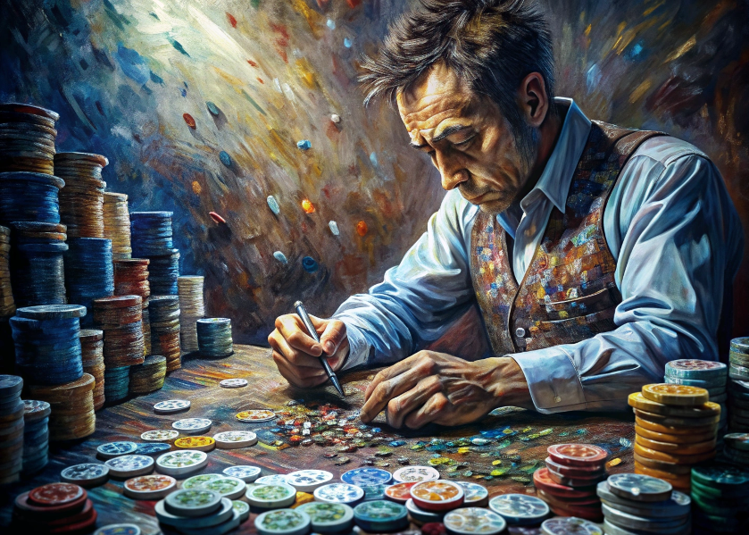 Using Small Bets in Poker