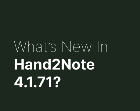 What's New In Hand2Note 4.1.71
